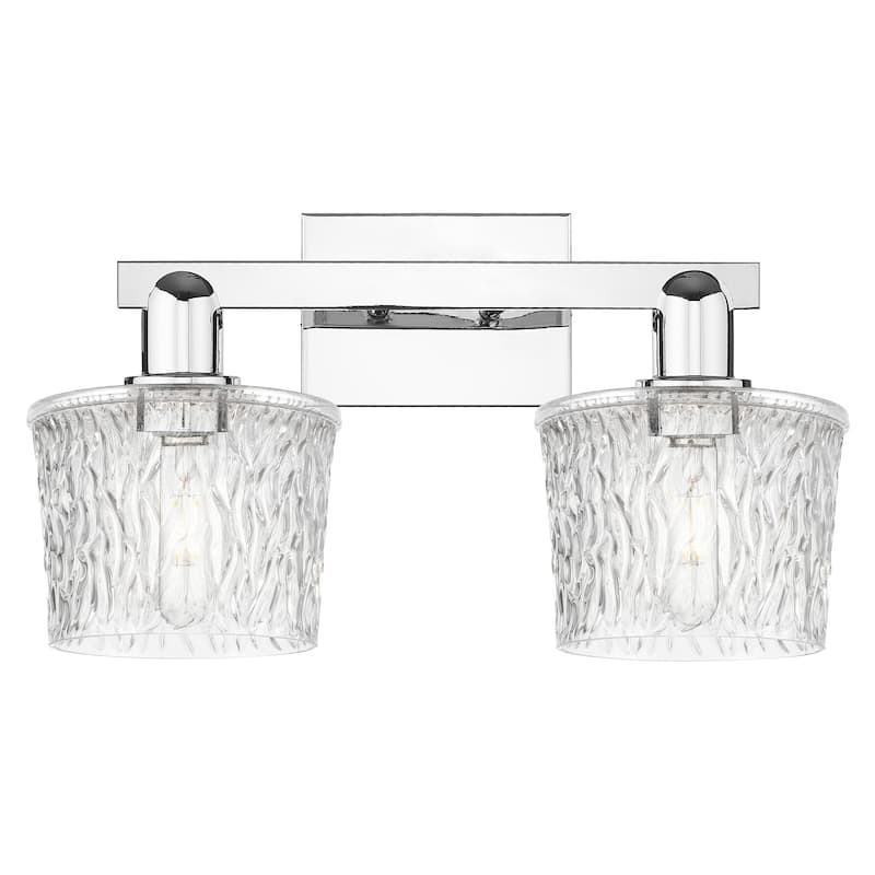 Innovations Lighting Endless Possibilities Arcadia - Niagara - 2 Light 18" Bath Vanity Light - Polished Chrome