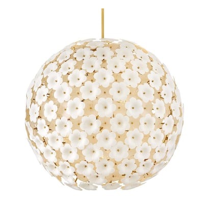 Fredrick Ramond FR41967 Marianne 9 Light 38" Wide Globe Chandelier