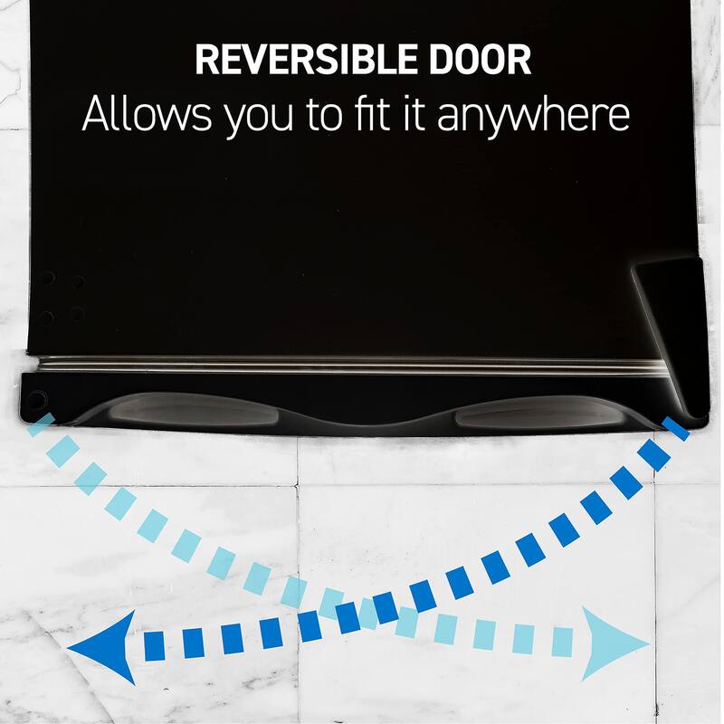 5.0 Cu.Ft. Upright Freezer - Black