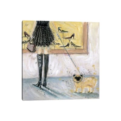 iCanvas "Pug " by Bella Pilar Canvas Print