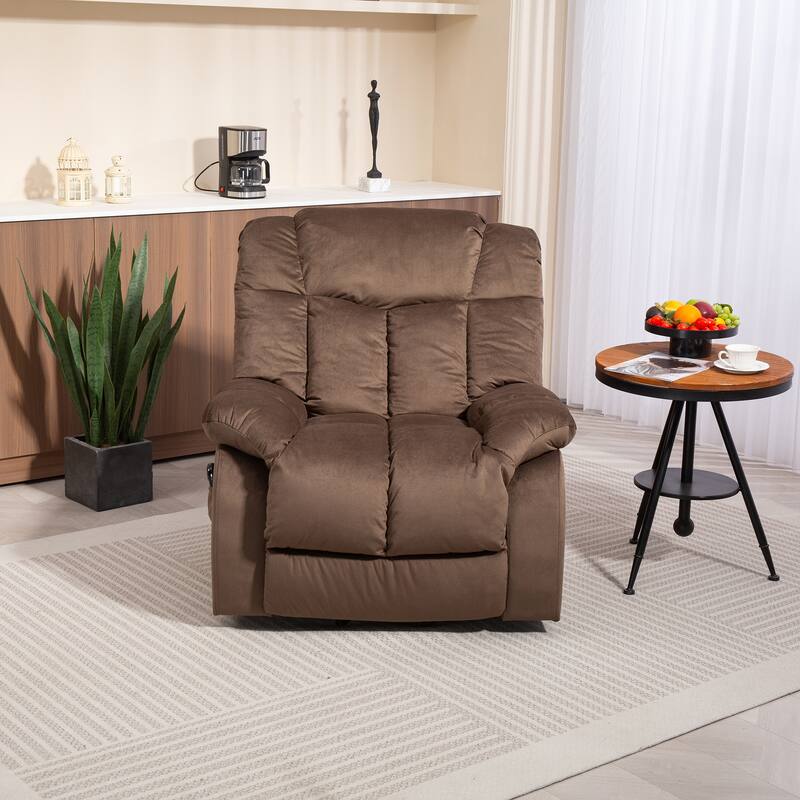 Power Lift Recliner Chair for Elderly，Heavy Duty Recliner w/Safety Motion Mechanism and Comfortable Upholstery