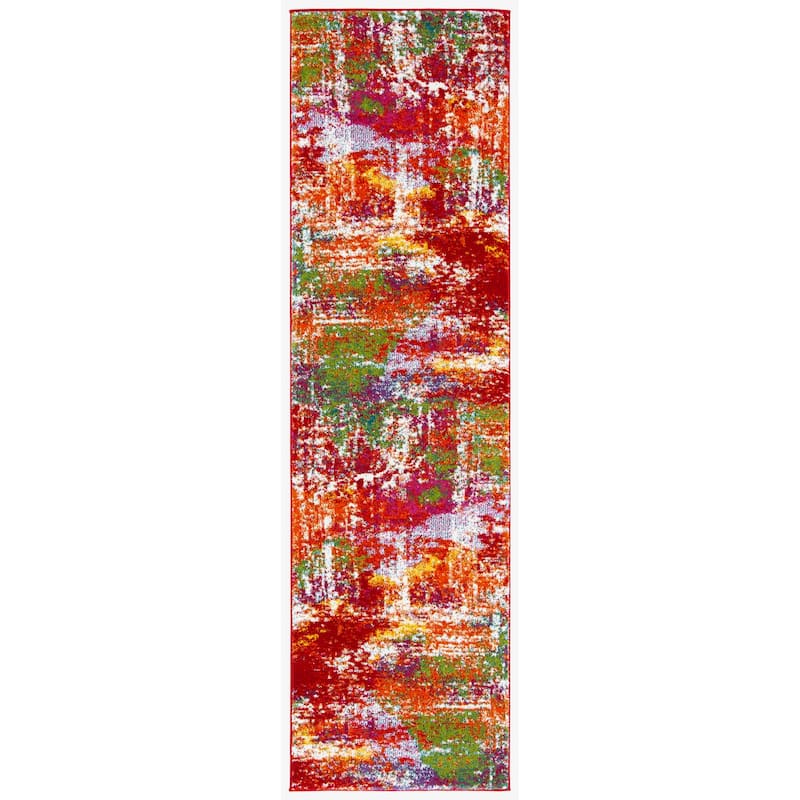 SAFAVIEH Watercolor Tillie Modern Abstract Rug