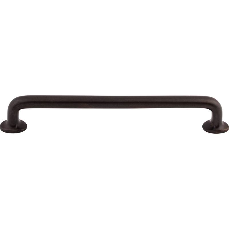 Top Knobs Rounded 9 Inch Center to Center Handle Cabinet Pull from the - Medium Bronze