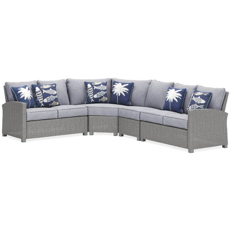Signature Design by Ashley Naples Beach Outdoor Sectional