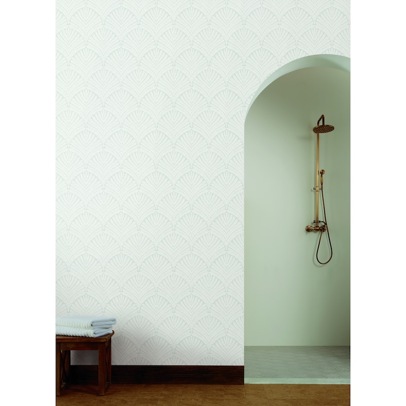 Montrouge Vinyl Beachcomber Wallpaper 20.5 in x 33 ft = 56 sq ft