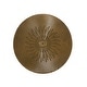 preview thumbnail 6 of 7, Langseth Iron Sunburst Side Tables (Set of 2) by Christopher Knight Home