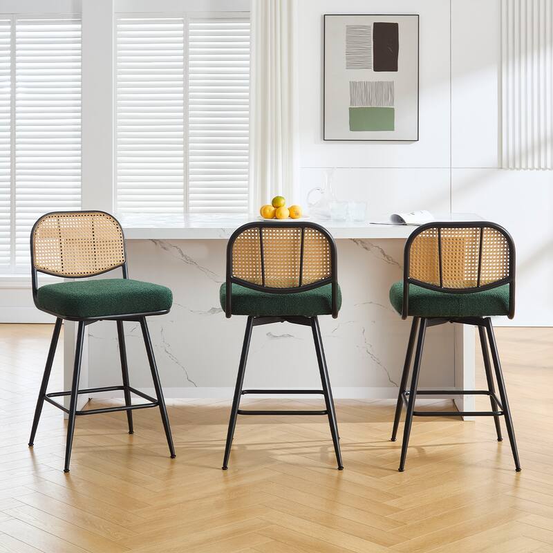 26"/29" Counter Height Swivel Bar Stools Set of 2/3/4