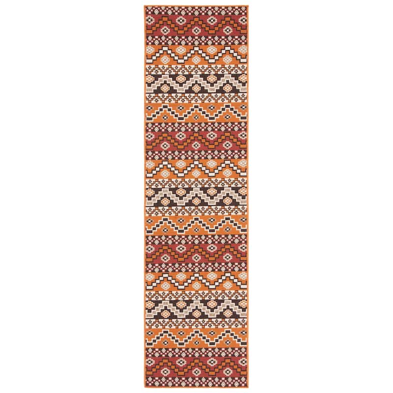 SAFAVIEH Veranda Rudy Indoor/ Outdoor Waterproof Patio Backyard Rug
