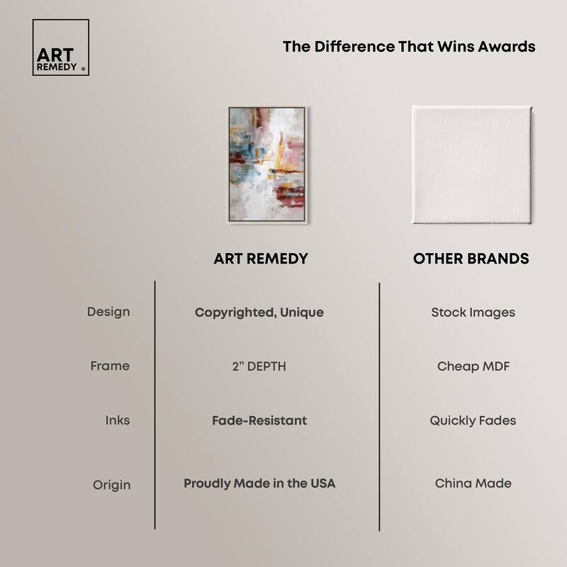 Warmth and cool I Canvas by Art Remedy