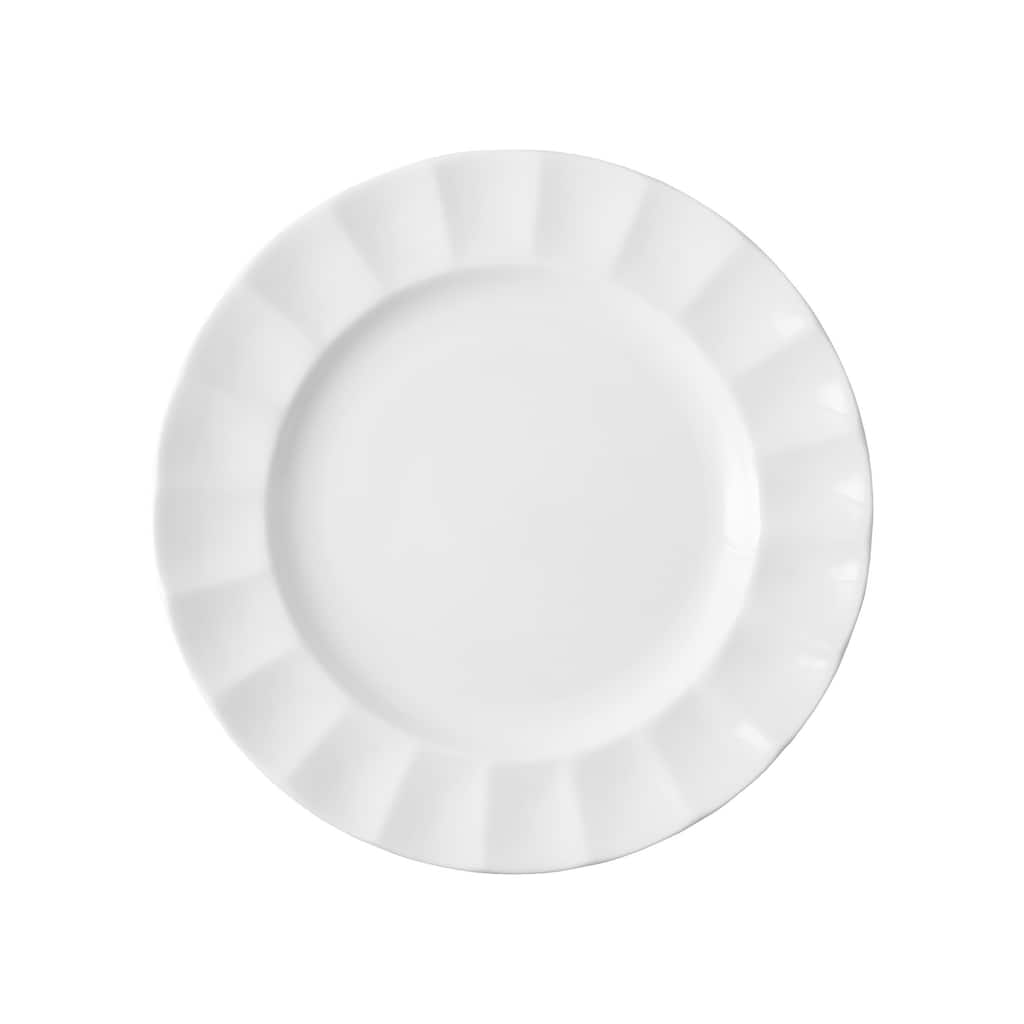 Fortessa Blyss Bone China,Dinner Plate , White, - 10.6" Dinner Plate