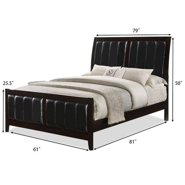 Costway King Size Upholstered Platform Bed Frame Wood Slats Upholstered Platform Bed Frame