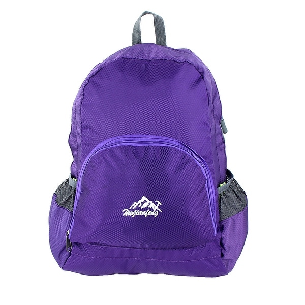 HWJIANFENG Authorized Camping Cycling Foldable Bag Sports Backpack Purple 20L