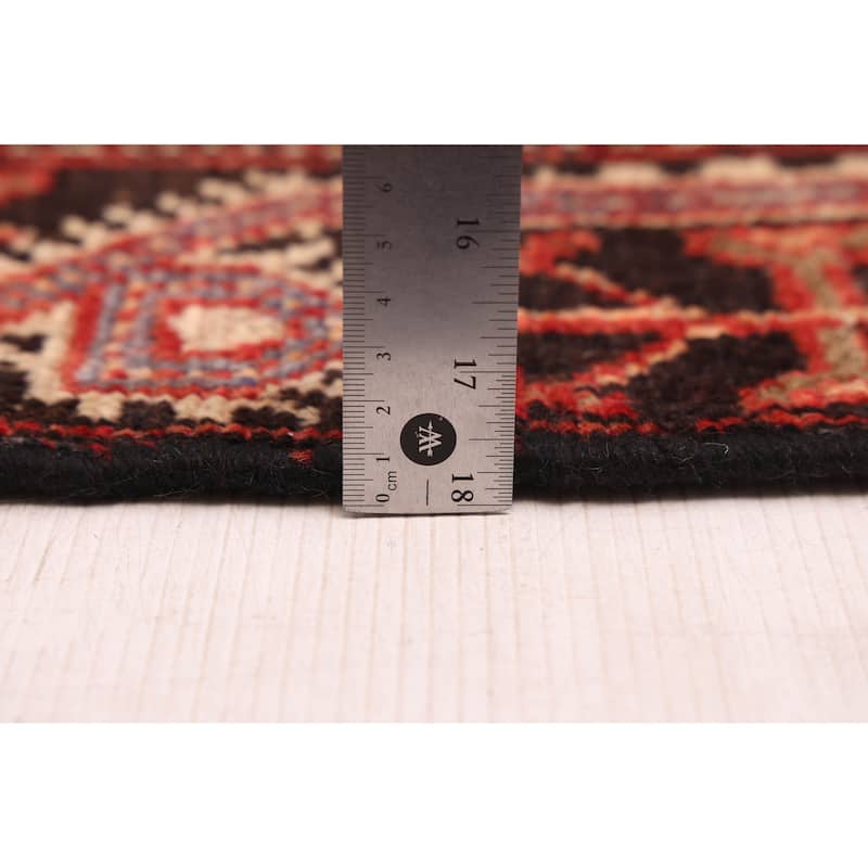 ECARPETGALLERY Hand-knotted Andelz Red Wool Rug - 3'10 x 7'3