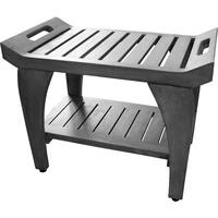 Grey Shower Stools Find Great Bathroom Accessories Deals Shopping At Overstock