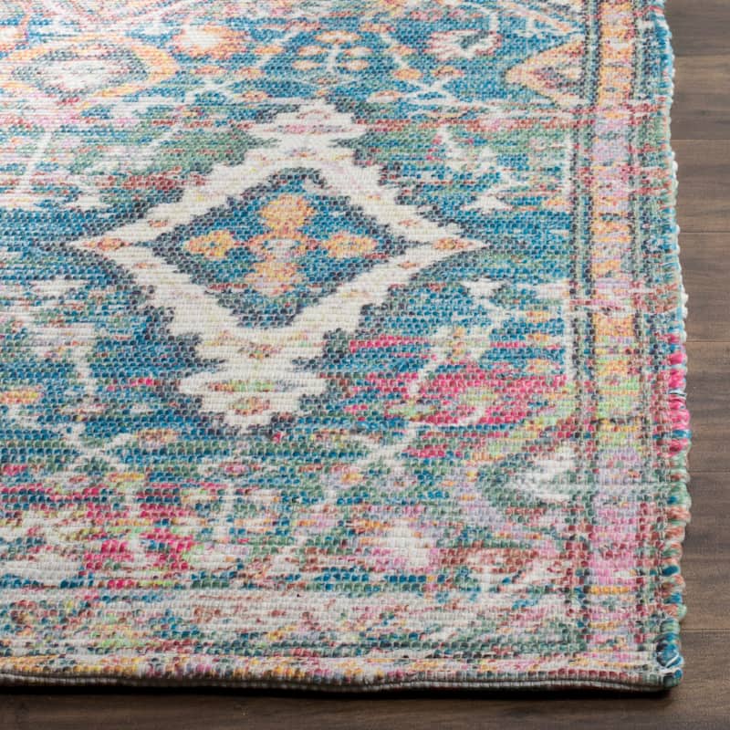 SAFAVIEH Handmade Saffron Halie Modern Tribal Cotton Rug