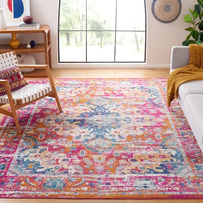 SAFAVIEH Madison Kiera Vintage Boho Oriental Medallion Rug