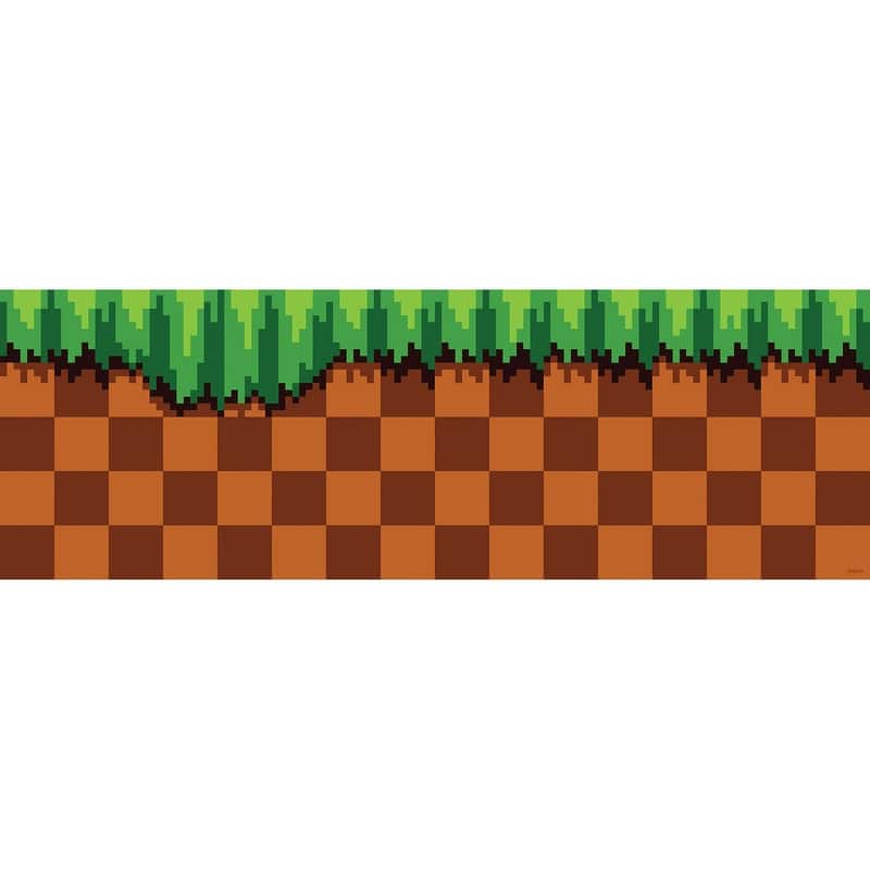 RoomMates Sonic The Hedgehog Green Hill Border Decal
