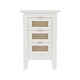 preview thumbnail 26 of 46, 3-Piece Queen Bedroom Set with Platform Bed, Rattan Headboard, and Nightstands