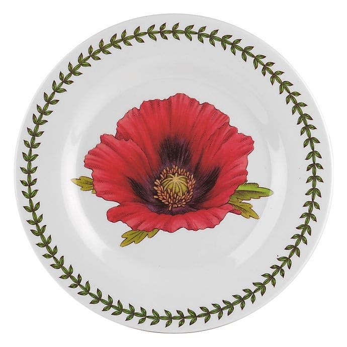 Portmeirion Botanic Garden Set of 4 Salad-Dessert Plates - 8 in
