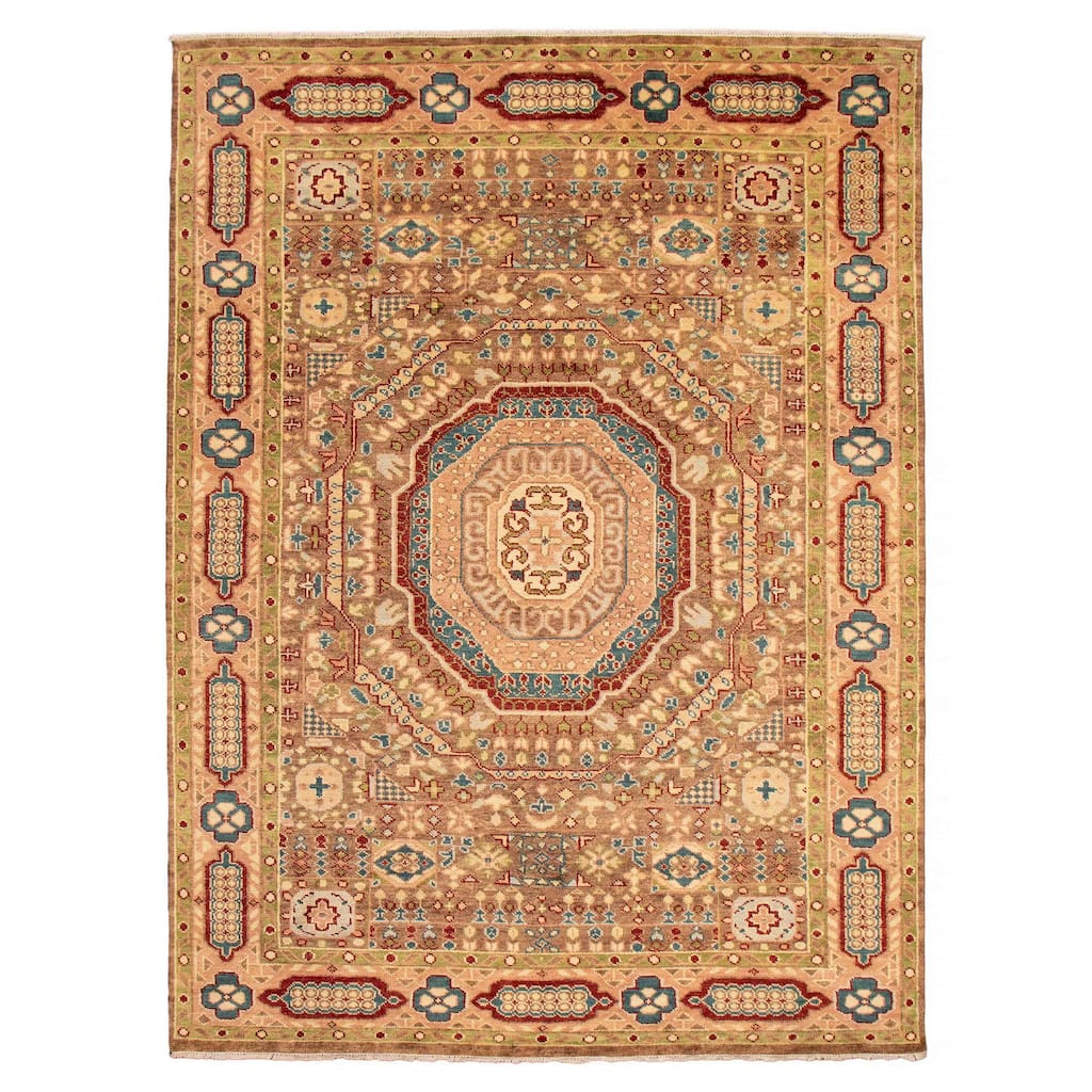 ECARPETGALLERY Hand-knotted Jules Serapi Brown Wool Rug - 10'1 x 13'10