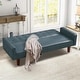 preview thumbnail 16 of 31, Sofa Bed, Futon Couch Bed, Faux Leather Love Seats Sofa, Loveseat Sleeper Bed For Living Room, Guest