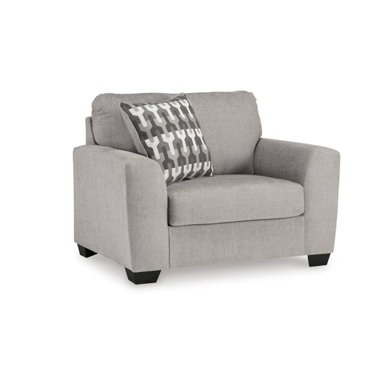 Signature Design by Ashley Avenal Park Gray Oversized Chair - 52"W x 40"D x 40"H