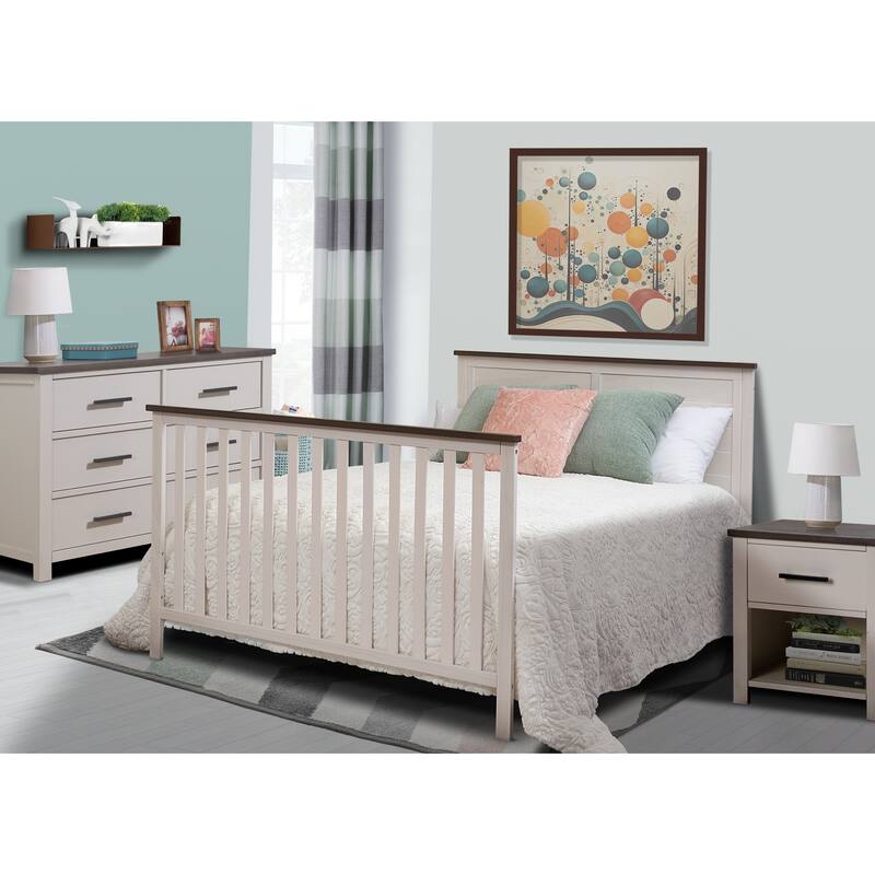 Sorelle Furniture Ashley 4-in-1 Convertible Crib - N/A