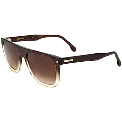 Carrera Men's 56mm Brown Beige Shaded Sunglasses CA267S-0MY-HA