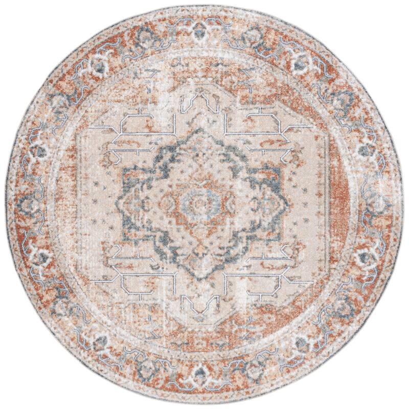 SAFAVIEH Baltimore Manal Machine Washable Shabby Chic Vintage Oriental