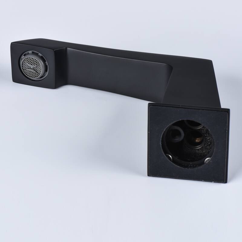 Widespread Faucet 2-handle Bathroom Faucet with Pop-up Drain Assembly