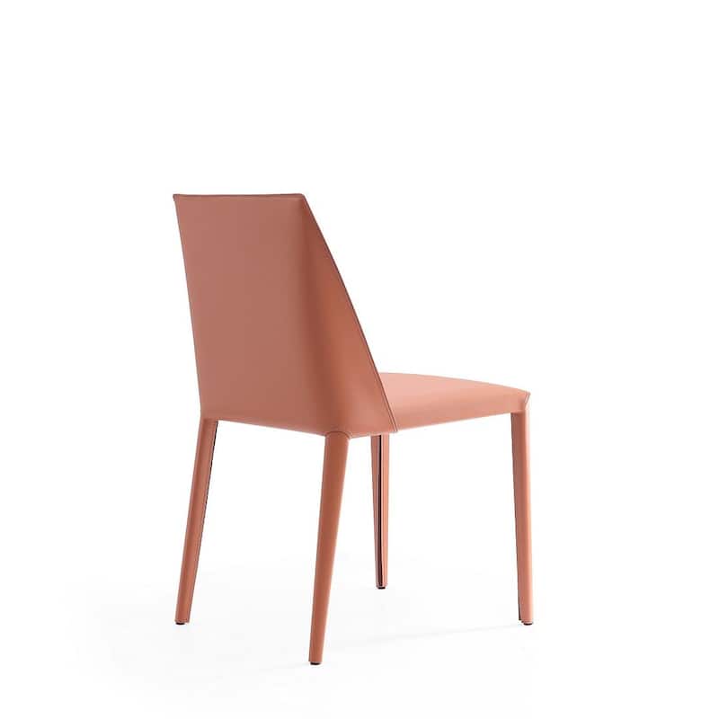 Paris Saddle Leather Dining Chair (Set of 4)