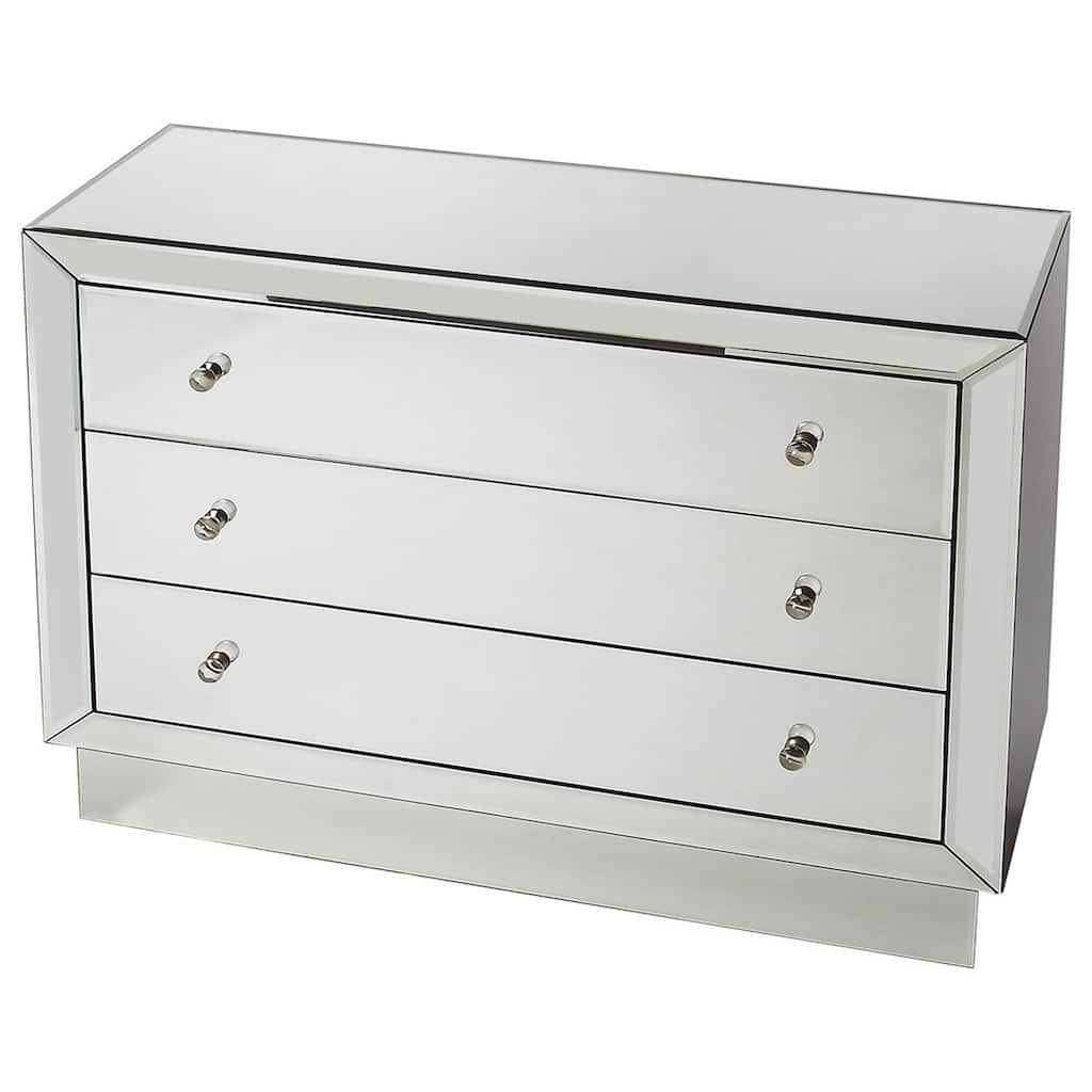 Handmade Butler Emma Mirrored Chest (India)