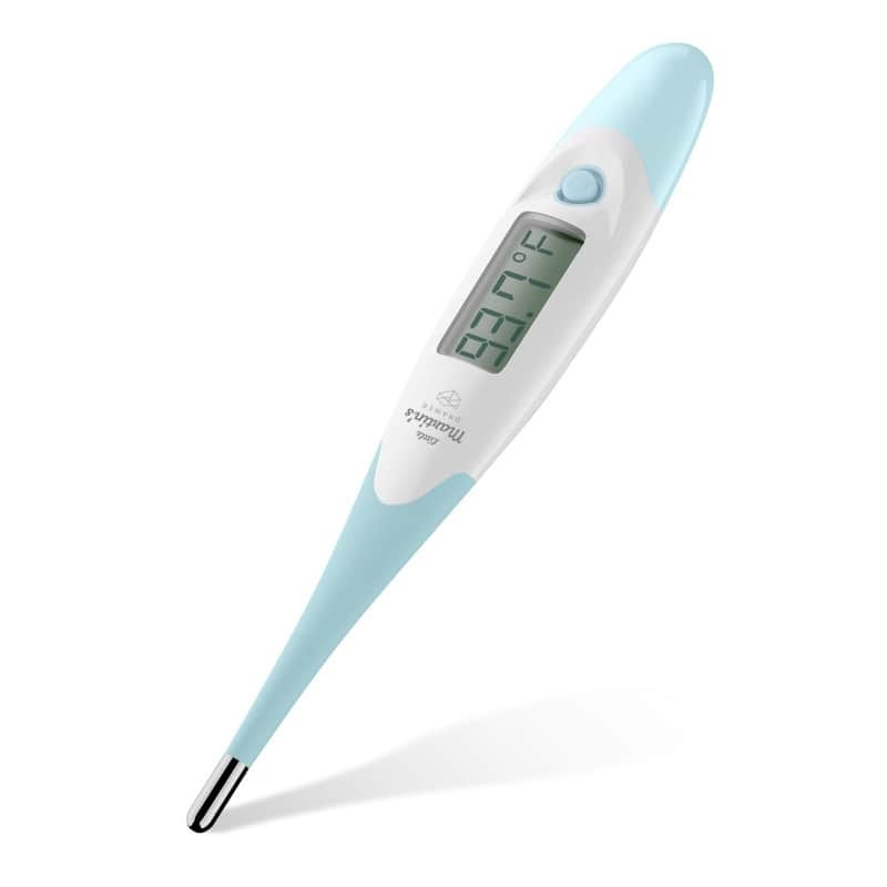 Little Martin's Digital Thermometer for Oral Armpit & Rectal Temperature - Blue