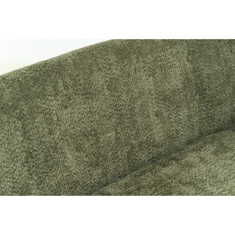 Christopher Knight Home - Chenille Upholstered Loveseat Sofa with Curved Backrest 57.9" Accent Sofa