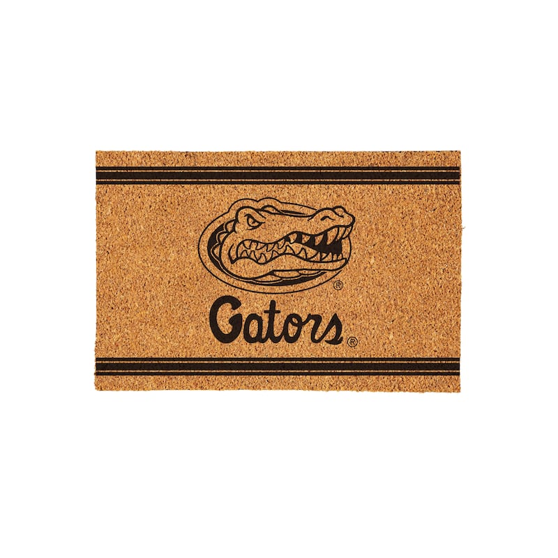 University of Florida Monochrome Indoor/Outdoor Coir Door Mat