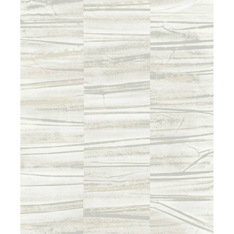 A-Street Prints Lithos Grey Geometric Marble Wallpaper