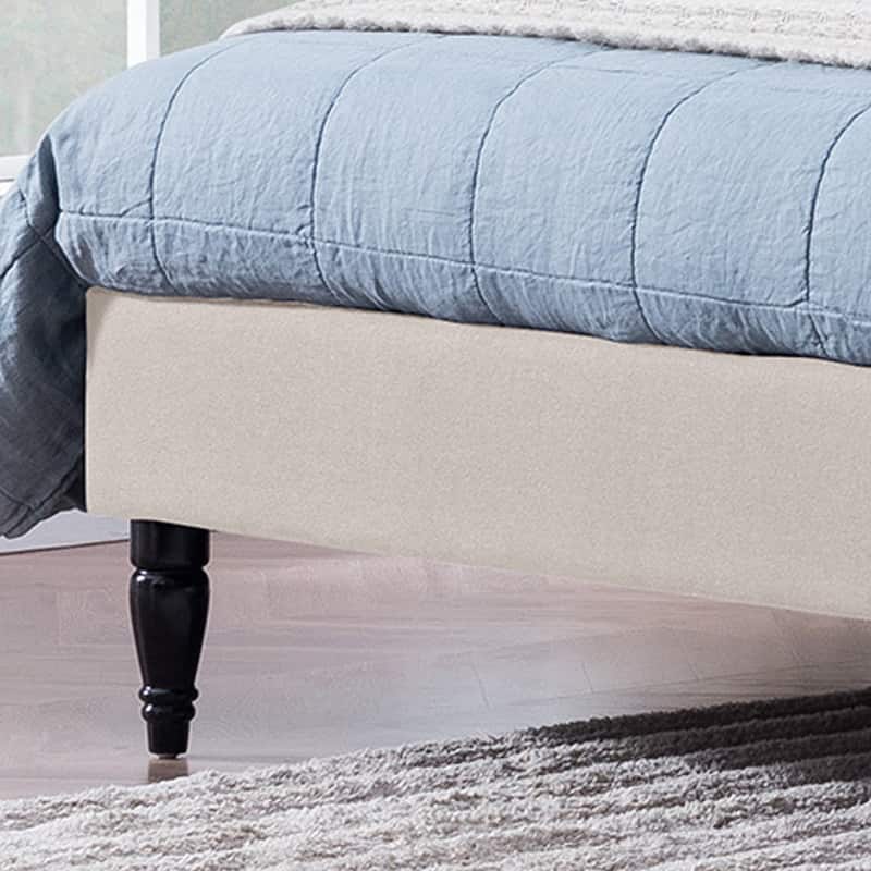 Garrett Queen Size Upholstered Bed by Christopher Knight Home