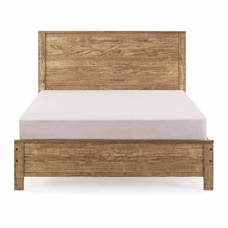 Yes4wood Albany Queen Bed Frame with Headboard, Solid Wood