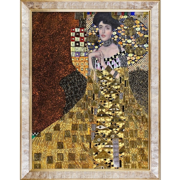Portrait of Adele Bloch-Bauer I, 1907 by Gustav Klimt Metallic ...