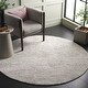 preview thumbnail 6 of 34, SAFAVIEH Audrey Zyhra Modern Stripe Rug 6' Round - Light Grey/Ivory - Round