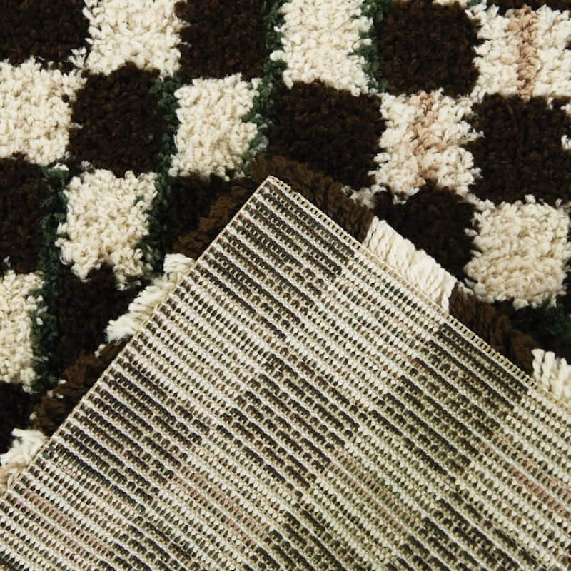 Chamberlain Modern Checkered Area Rug