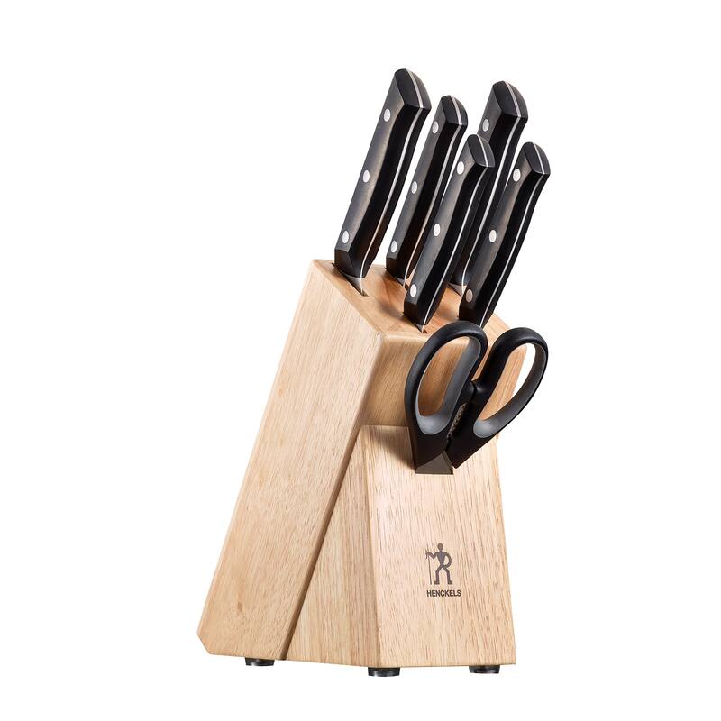 Henckels Dynamic 7-pc Knife Block Set - Stainless Steel - 7 Piece - 7-pc
