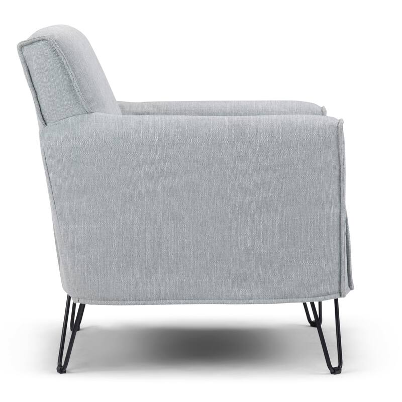 WYNDENHALL Edward 28 inch Wide Mid Century Modern Accent Chair - 28 x 30.3 x 33.1
