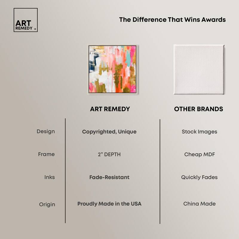 Exuberant Hues I Canvas by Art Remedy