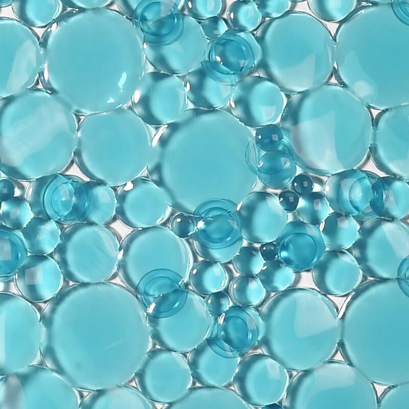 Bubbles Non-Slip Square Shower Mat 20 L X 20 W