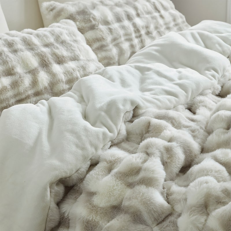 Oh Deer® - Coma Inducer® Oversized Comforter Set - White-Tailed Gray