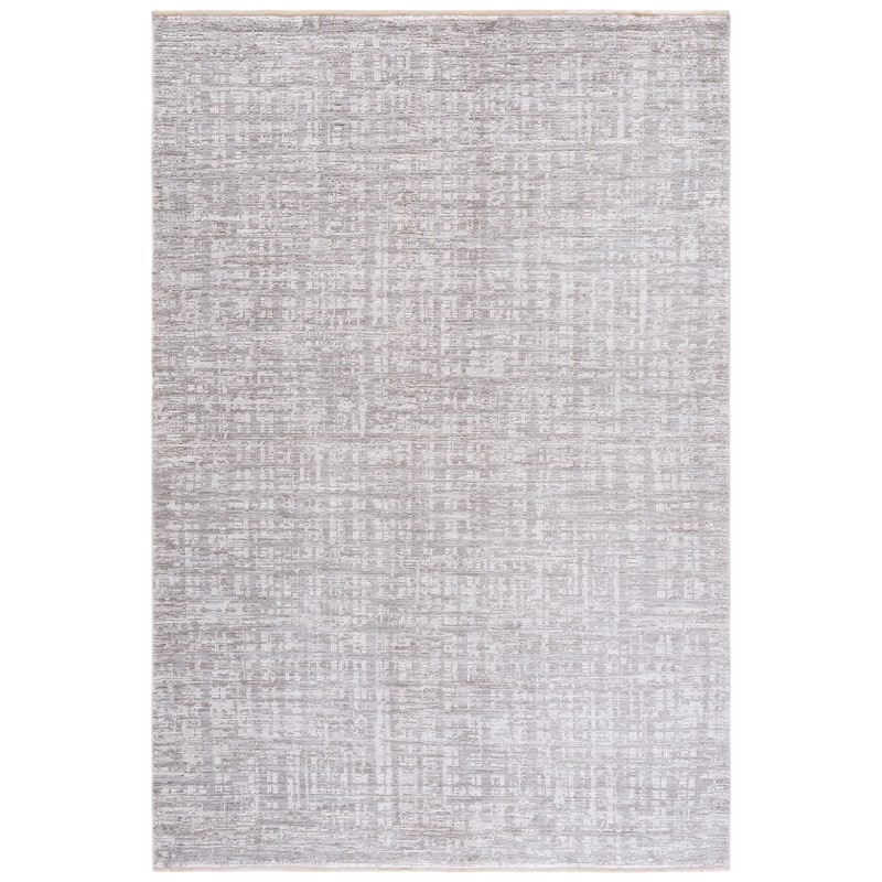 SAFAVIEH Garnet Opal Modern Contemporary Rug - 5'3" x 7'6" - Grey/Ivory