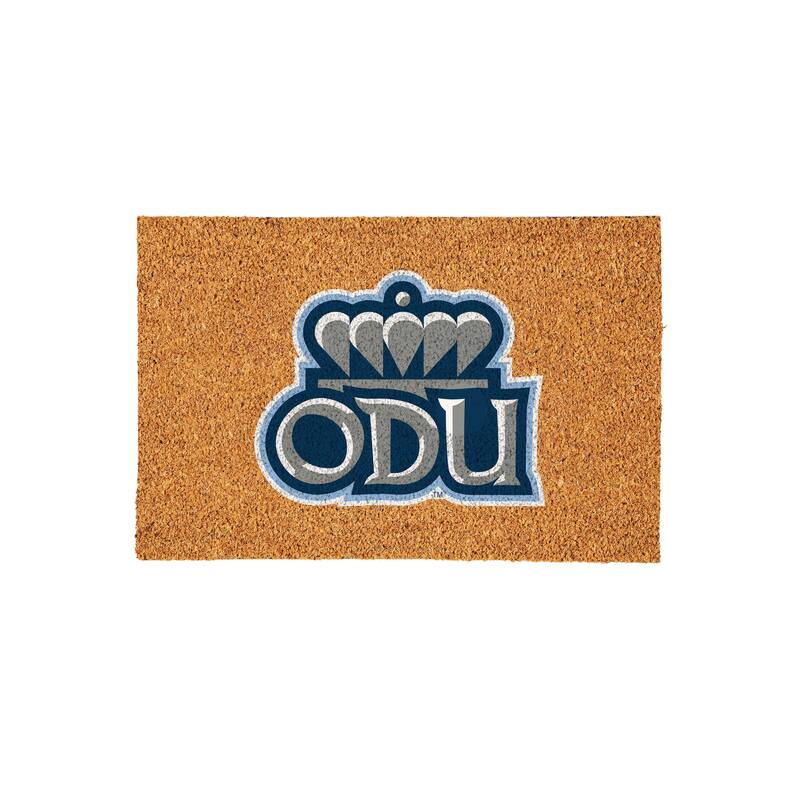 Old Dominion University Full Color Indoor/Outdoor Coir Mat