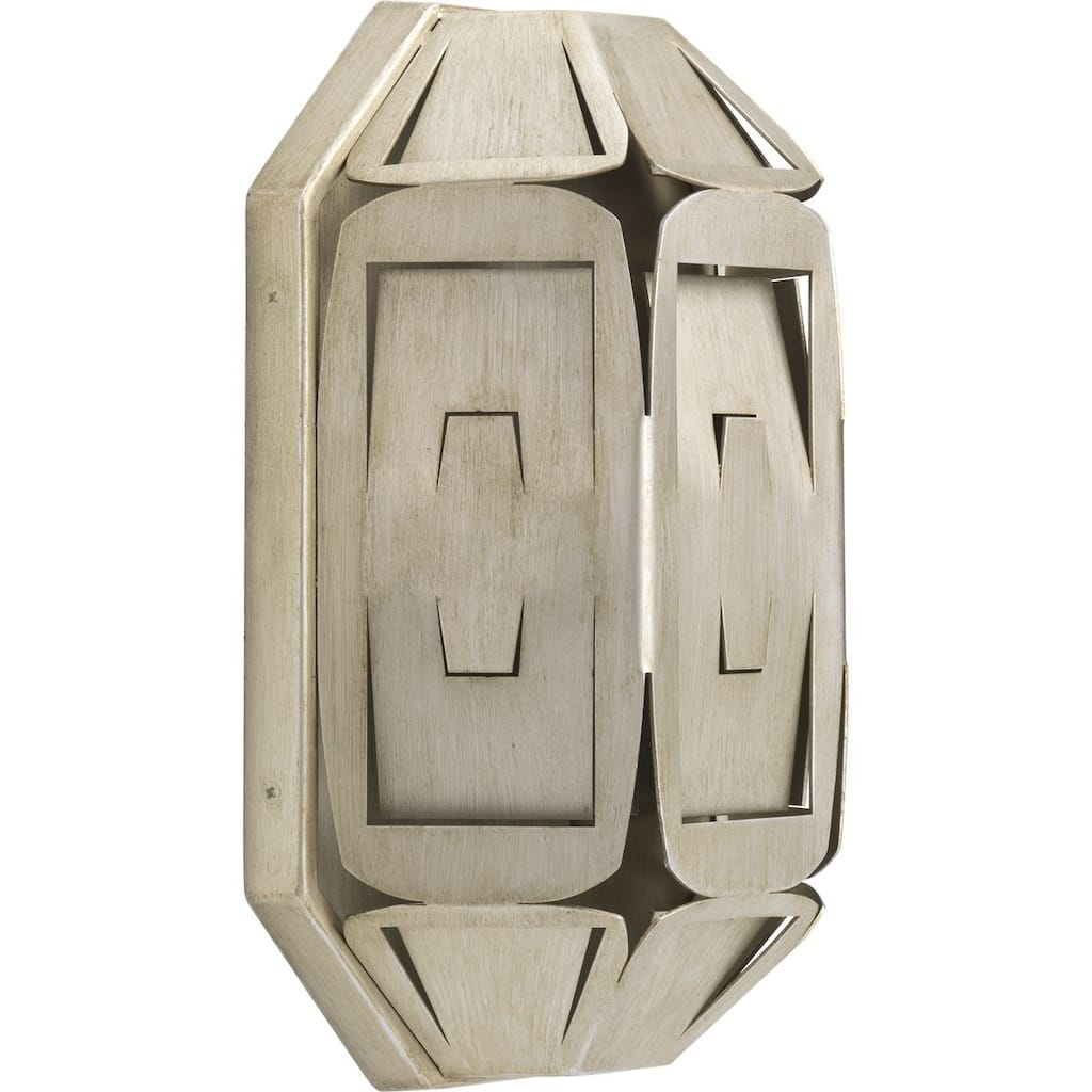 POINT DUME® Yerba Collection Silver Ridge Wall Sconce - 8.25 in x 3.875 in x 12.5 in