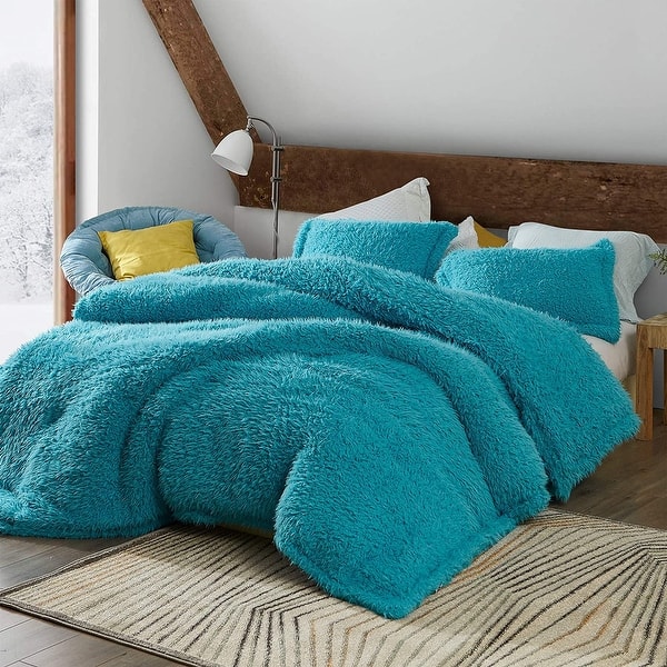 Fluffy Clouds - Coma Inducer Oversized Comforter Set - Aqua - On Sale - Bed  Bath & Beyond - 34673238